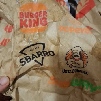 Silivri Burger King'de Sipariş Sorunu Ve Paketleme Eksiklikleri