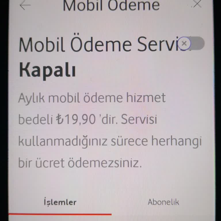 Bilinmeyen Abonelik Ücreti İadesi Talebi