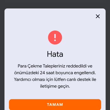 Kazancım Bahanelerle Silindi
