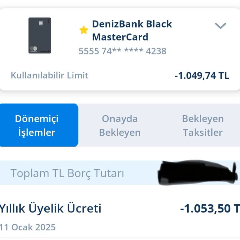 Denizbank Kredi Kartı Aidat İadesi Talebi