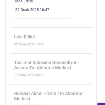 Yanlış Teslimat Bilgisi Ve İletişim Eksikliği