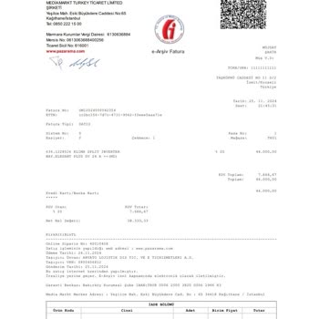 Eksik Parça Nedeniyle Kurulamayan Klima Sorunu