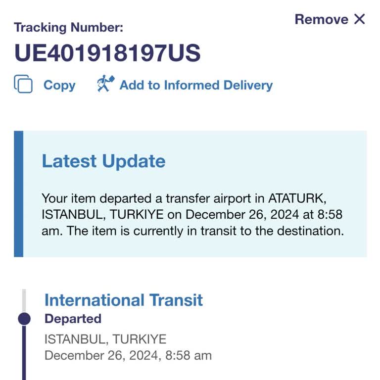 USPS Kargom İstanbul'da Kayboldu: İletişim Sorunu