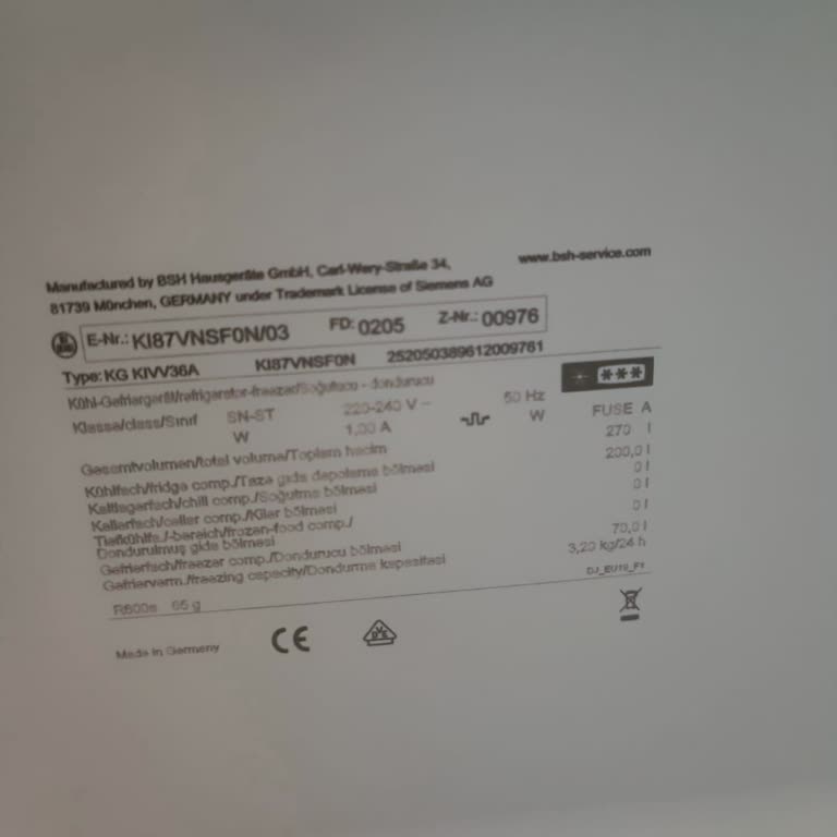 Siemens Buzdolabı Parça Temin Sorunu