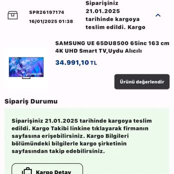 Vatan Bilgisayar'dan Geç Teslimat Sorunu