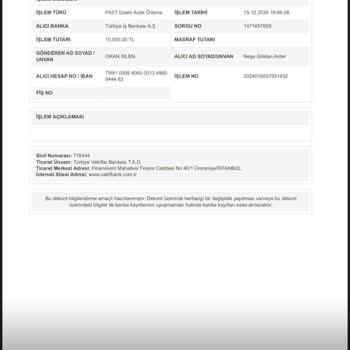 Teslimat Sorunu Ve İletişim Kopukluğu