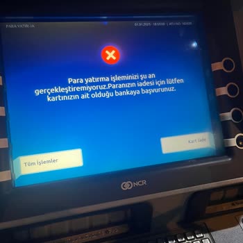 Ortak ATM'de Sıkışan Para Ve Uzayan İade Süreci