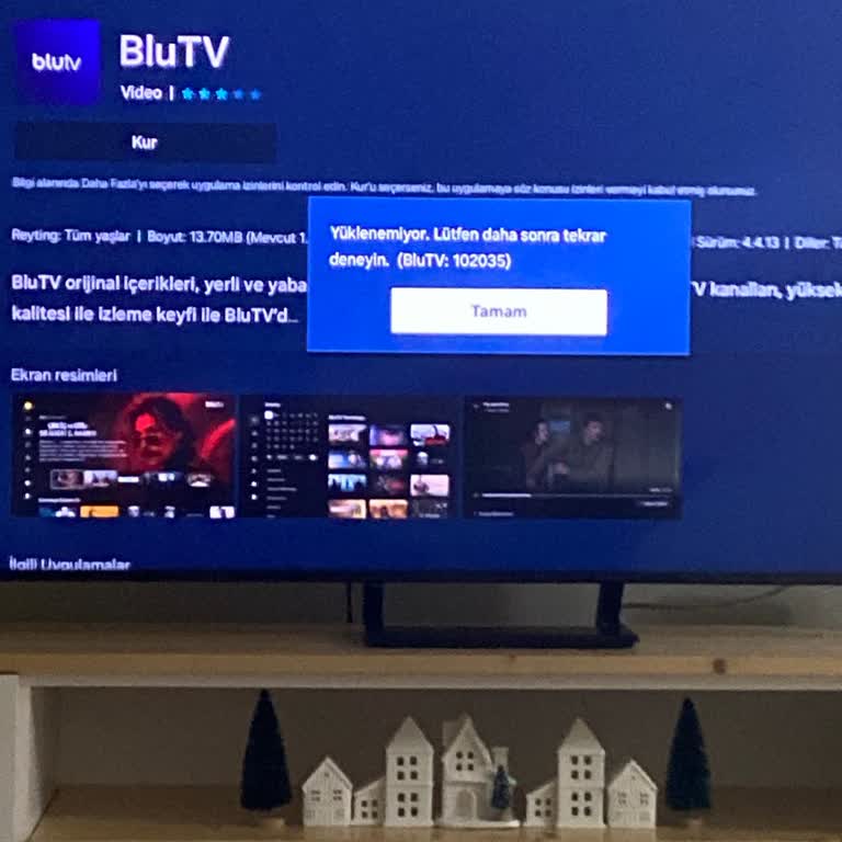 Samsung TV Hata Veriyor!
