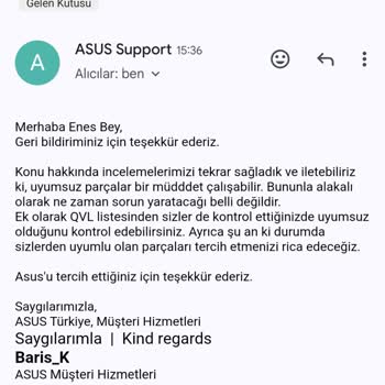 Asus Yetkililerinden Beklenmedik Hizmet Sorunu