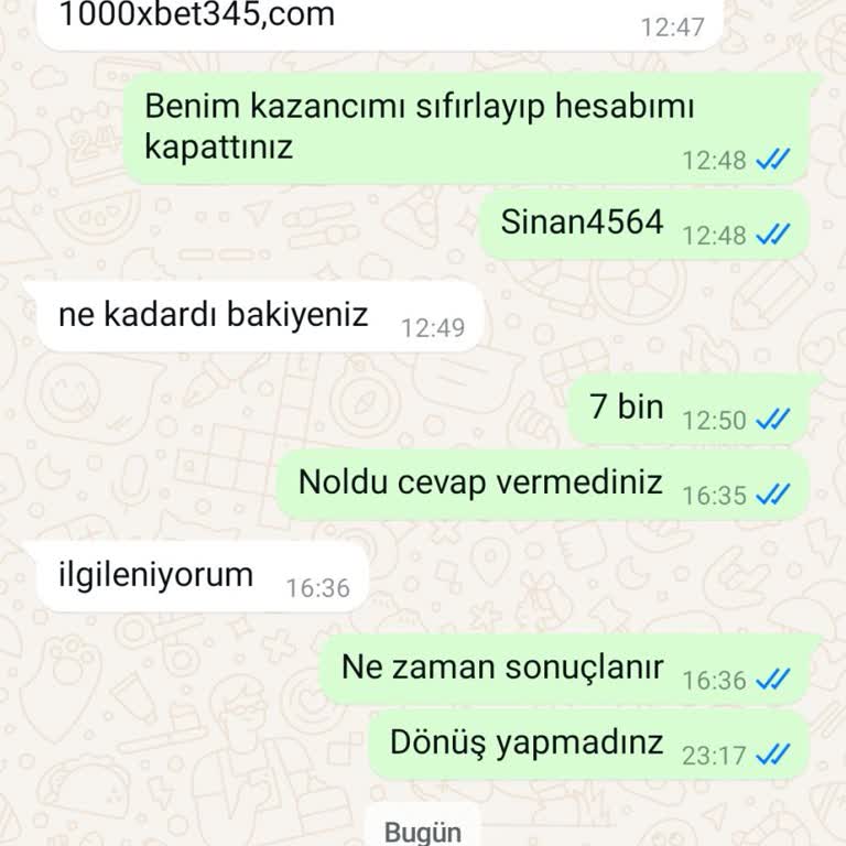 Hesap Kapatıldı, Çekim Yapılamıyor