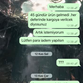 Eksik Ürün Ve Yetersiz İletişim Sorunu