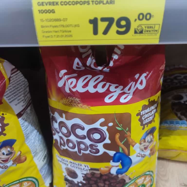 Hakmar'da Kellogg's Cocopops Fiyatları El Yakıyor