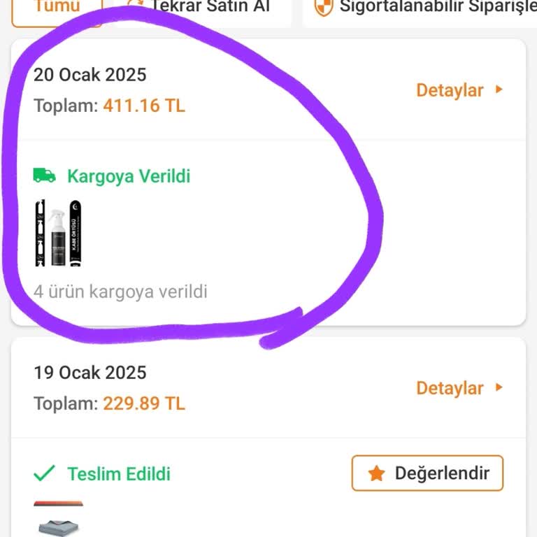 Trendyol Hasfarma Şikayeti