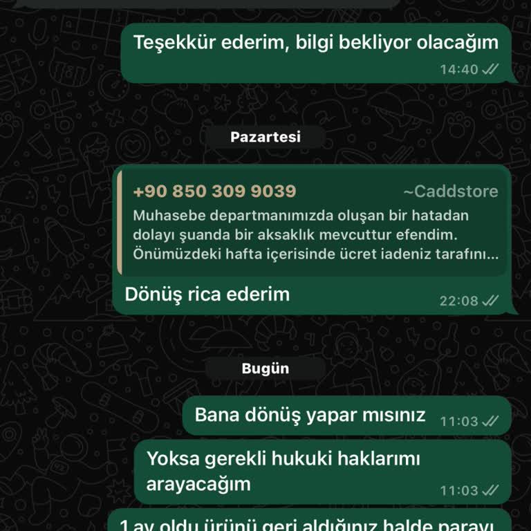 İade Sürecinde Yaşanan Sorunlar Ve Müşteri Hizmetleri Eksikliği