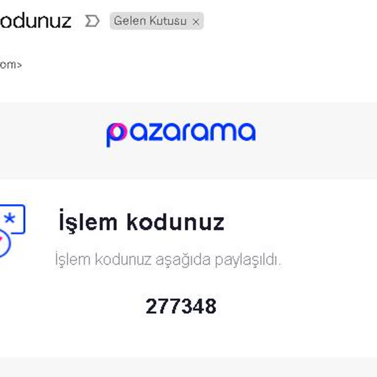 Yanlış Hesap Bildirimi: Pazarama'dan Gelen Beklenmedik Mail