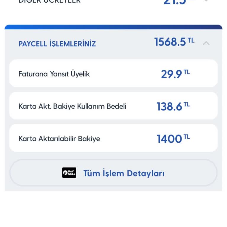 Paycell Uygulamasında Beklenmedik Fatura Şoku