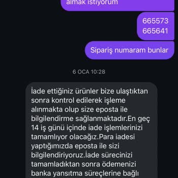 Yanlış Ürün Gönderimi Ve İade Sürecinde İletişim Sorunları