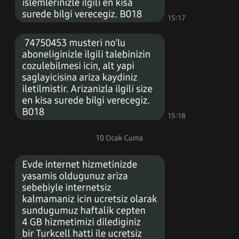 Sürekli Kesilen İnternet Ve Çözülemeyen Arıza Kaydı