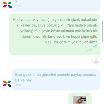 Bayat Çiçek Buketi Ve Müşteri Hizmetleri Hayal Kırıklığı