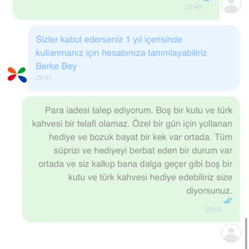 Bayat Çiçek Buketi Ve Müşteri Hizmetleri Hayal Kırıklığı
