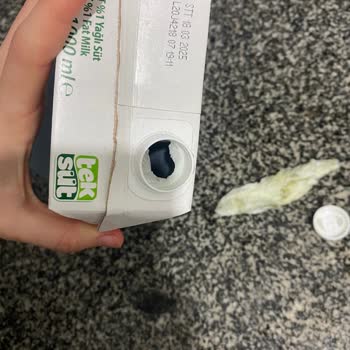 Sütün İçinden Çıkan Şaşırtıcı Peçete