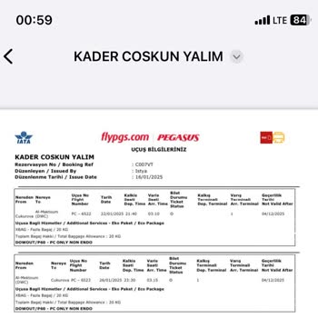 Pegasus Uçuşunda Beklenmedik Rötar Ve Havaalanı Değişikliği