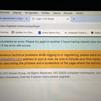 VFS Global Polonya Randevu Sistemindeki Engeller Ve Yüksek Ücret Talebi