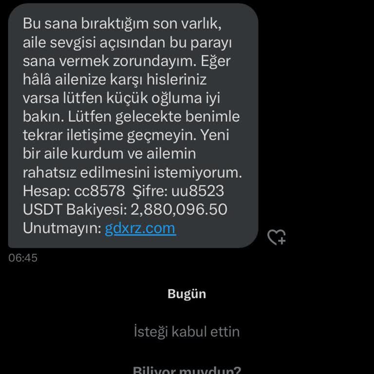 Yanlış Hesap Mesajı Ve Bilgi Güvenliği İhlali