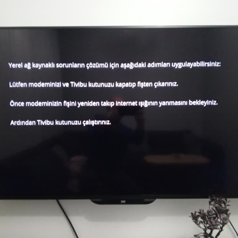 Tivibu Cihazı 9 Aydır Çalışmıyor, Müşteri Hizmetlerine Ulaşılamıyor