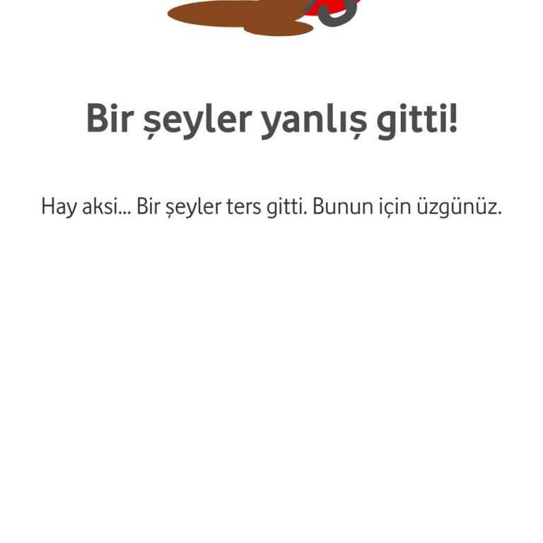 Vodafone Yanımda Uygulama Hatası Ve Çözüm Arayışı