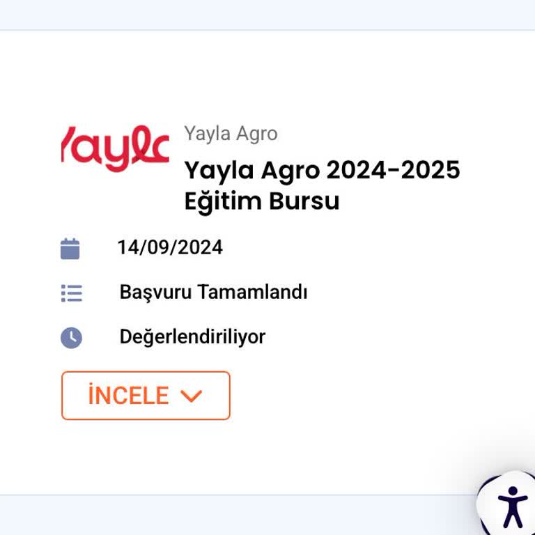 Yayla Agro Burs Başvuru Sonuçlarının Belirsizliği