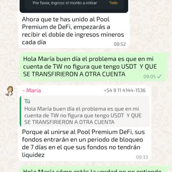 Trust Wallet, Minería DeFi Fondos Bloqueados, Solicito Ayuda