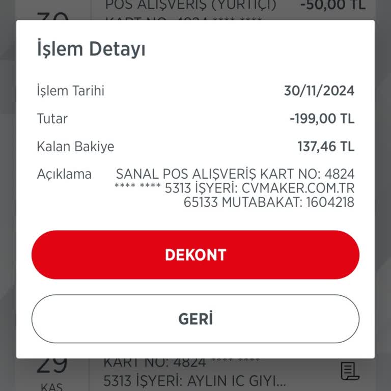 İzinsiz Para Çekimi Ve İade Talebi