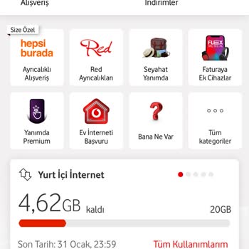 Vodafone Premium'da Anormal İnternet Tüketimi Mağduriyeti