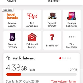 Vodafone Premium'da Anormal İnternet Tüketimi Mağduriyeti