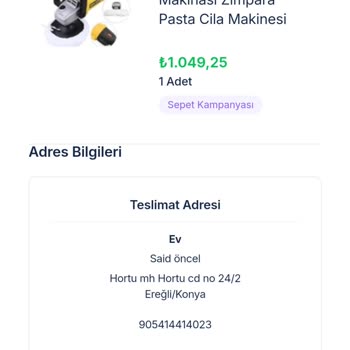 Fatura Kesilmeyen Polisaj Makinesi Siparişi Ve İletişimsizlik Sorunu