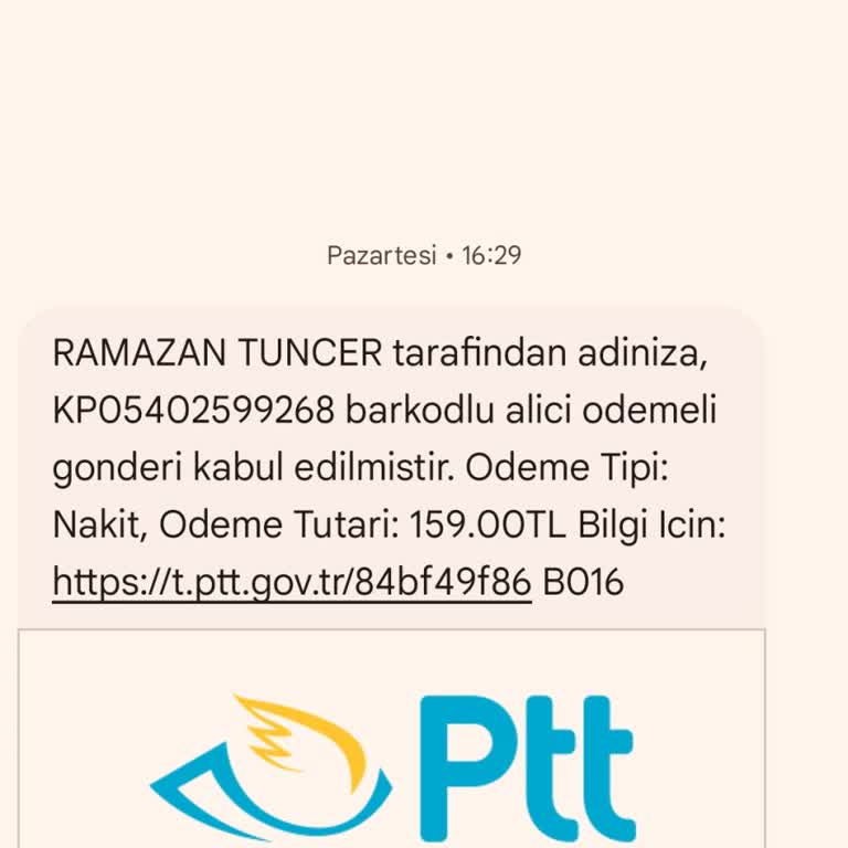 PTT Kargo Dağıtımındaki Gecikme Ve İletişimsizlik