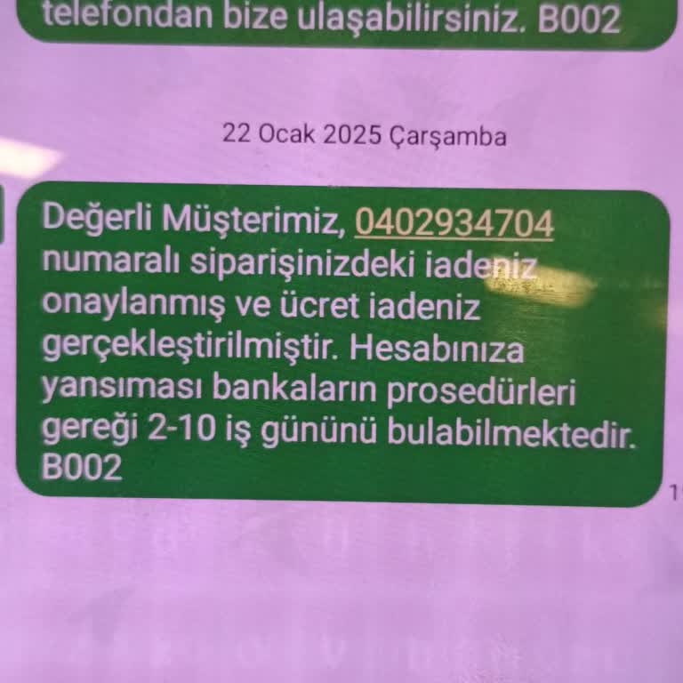 Scotty Kargo Ve Penti Siparişinde Teslimat Sorunu