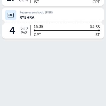 Uçuş Koltuk Seçimi Ve Rezervasyon Karmaşası