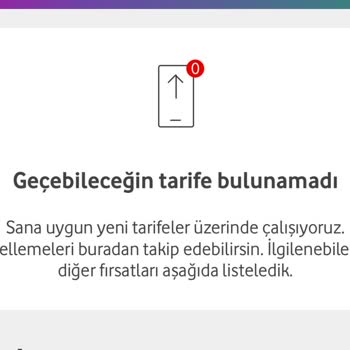 Vodafone Tarife Değişikliği Ve Müşteri Hizmetleri Sorunu