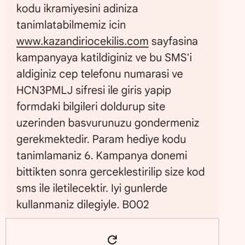 Kazandığım Çekiliş Ödülü Teslim Edilmedi!
