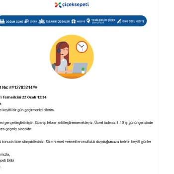 Çiçek Sepeti'nde İptal Edilen Sipariş Ve Müşteri Hizmetleri Krizi