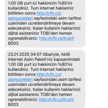 Vodafone Paket Aşımı Ve Müşteri Hizmetleri Sorunu