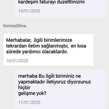 Yanlış Fatura Kesimi Ve Ciddiyetsiz Hizmet
