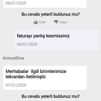 Yanlış Fatura Kesimi Ve Ciddiyetsiz Hizmet