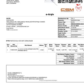 Yanlış Fatura Kesimi Ve Ciddiyetsiz Hizmet