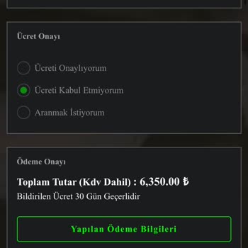 Ücretsiz Bakım Sözüne Rağmen Yüksek Ücret Talebi