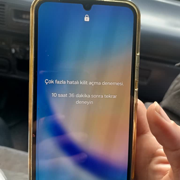 Samsung Galaxy A34: Sürekli Ekran Kilidi Sorunu