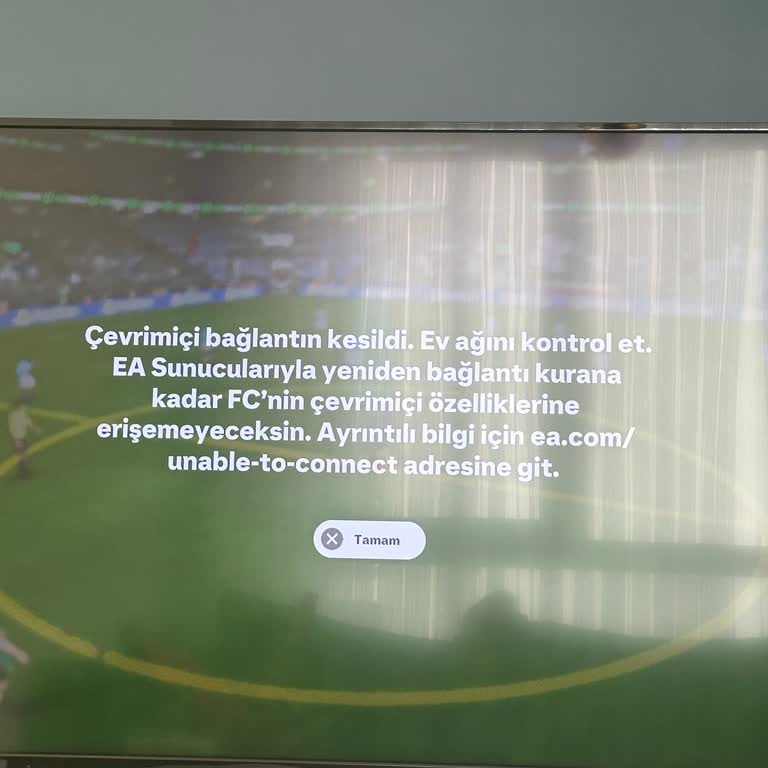 FIFA Ultimate'da Süperonline Bağlantı Sorunu Ve Çözülmeyen Arıza Kaydı