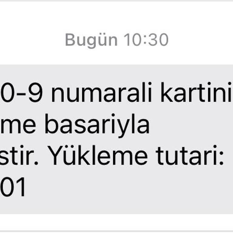 Yüklenmeyen Bakiye Ve Para İadesi Sorunu